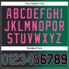 Custom Stitched Black Kelly Green-Pink Gradient Fashion Sports Pullover Sweatshirt Hoodie Custom Stitched Black Kelly Green-Pink Gradient Fashion Sports Pullover Sweatshirt Hoodie