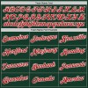 Custom Hunter Green Red-White Authentic Throwback Basketball Jersey Custom Hunter Green Red-White Authentic Throwback Basketball Jersey