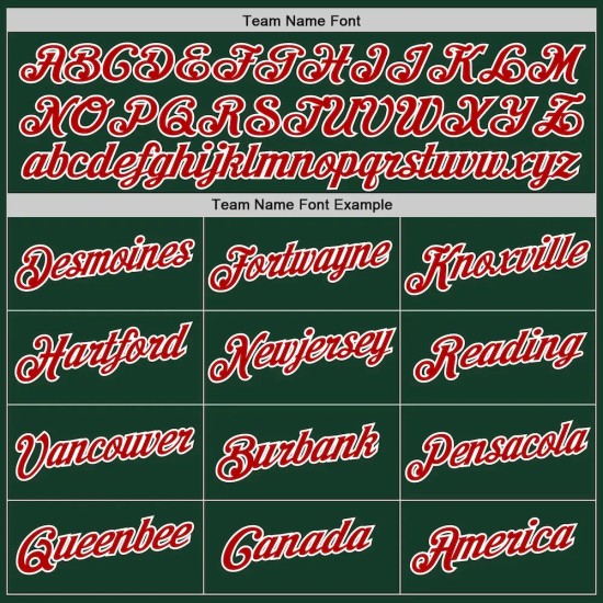 Custom Hunter Green Red-White Authentic Throwback Basketball Jersey Custom Hunter Green Red-White Authentic Throwback Basketball Jersey