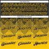 Custom Black Yellow 3D Pattern Design Gradient Square Shape Performance Polo Shirt Custom Black Yellow 3D Pattern Design Gradient Square Shape Performance Polo Shirt