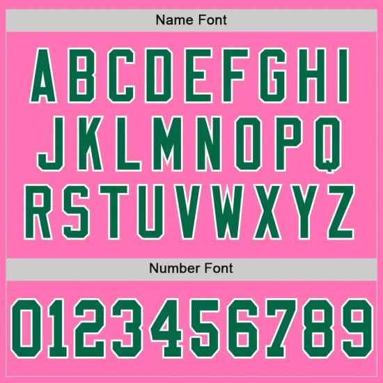 Custom Pink Kelly Green-White Mesh Authentic Throwback Football Jersey Custom Pink Kelly Green-White Mesh Authentic Throwback Football Jersey