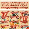 Custom Cream Red 3D Pattern Design International Jazz Day Authentic Baseball Jersey Custom Cream Red 3D Pattern Design International Jazz Day Authentic Baseball Jersey