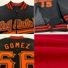 Custom Red White Bomber Varsity Letterman Two Tone Zipper Jacket Custom Red White Bomber Varsity Letterman Two Tone Zipper Jacket