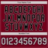 Custom Crimson Gray-Black Bomber Full-Snap Varsity Letterman Two Tone Hoodie Jacket Custom Crimson Gray-Black Bomber Full-Snap Varsity Letterman Two Tone Hoodie Jacket