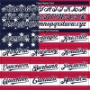 Custom White Navy-Red 3D American Flag Fashion Two-Button Unisex Softball Jersey Custom White Navy-Red 3D American Flag Fashion Two-Button Unisex Softball Jersey