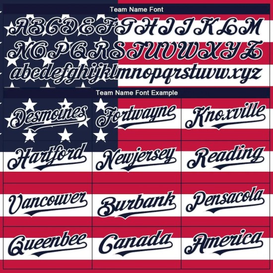 Custom White Navy-Red 3D American Flag Fashion Two-Button Unisex Softball Jersey Custom White Navy-Red 3D American Flag Fashion Two-Button Unisex Softball Jersey