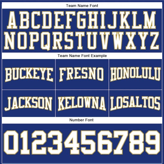 Custom Stitched Royal White-Old Gold Football Pullover Sweatshirt Hoodie Custom Stitched Royal White-Old Gold Football Pullover Sweatshirt Hoodie