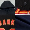 Custom Navy Red-Cream Bomber Full-Snap Varsity Letterman Hoodie Jacket Custom Navy Red-Cream Bomber Full-Snap Varsity Letterman Hoodie Jacket