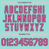 Custom Ice Blue Pink-Black Authentic Baseball Jersey Custom Ice Blue Pink-Black Authentic Baseball Jersey