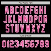 Custom Black Pink-Purple Authentic Split Fashion Baseball Jersey Custom Black Pink-Purple Authentic Split Fashion Baseball Jersey