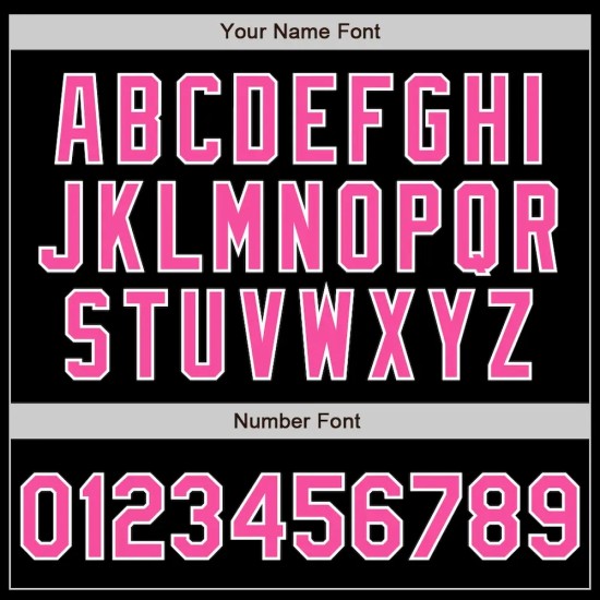 Custom Black Pink-Purple Authentic Split Fashion Baseball Jersey Custom Black Pink-Purple Authentic Split Fashion Baseball Jersey