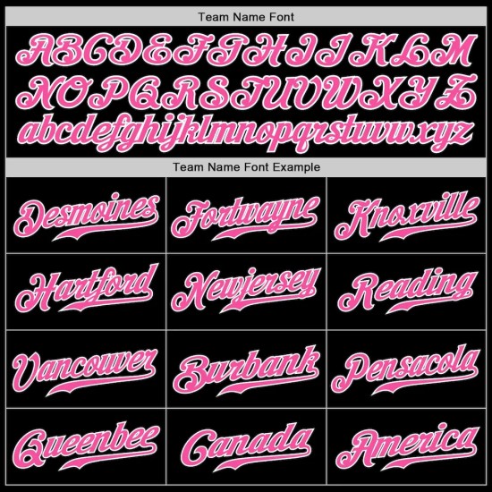 Custom Black Pink-Purple Authentic Split Fashion Baseball Jersey Custom Black Pink-Purple Authentic Split Fashion Baseball Jersey