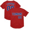 Custom Red Royal-White Mesh Authentic Throwback Baseball Jersey Custom Red Royal-White Mesh Authentic Throwback Baseball Jersey