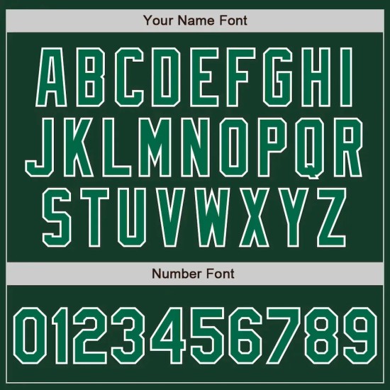 Custom Green Kelly Green-White Two-Button Unisex Softball Jersey Custom Green Kelly Green-White Two-Button Unisex Softball Jersey