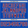 Custom Thunder Blue Crimson-White Authentic Baseball Jersey Custom Thunder Blue Crimson-White Authentic Baseball Jersey